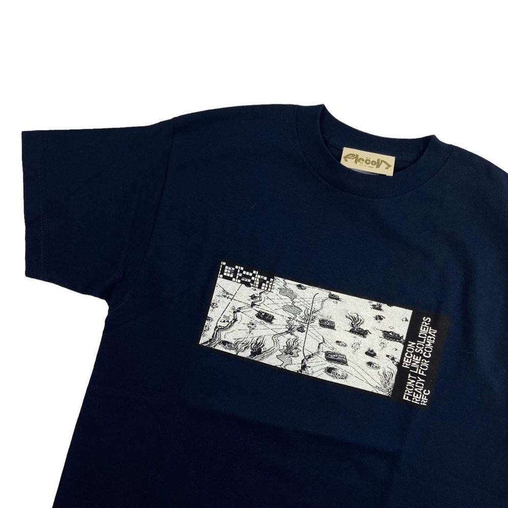 NEW early 2000's Recon Futura 2000 X Stash Front line combat tee